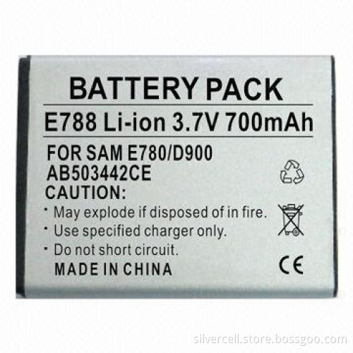 Li-ion Battery for Samsung E788, with 700mAh Capacity